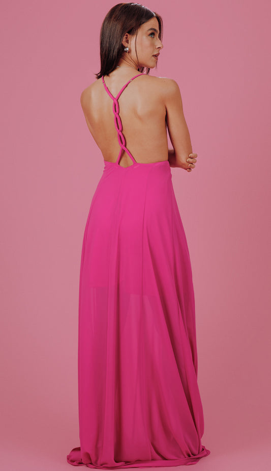 Vestido Ariele Magenta