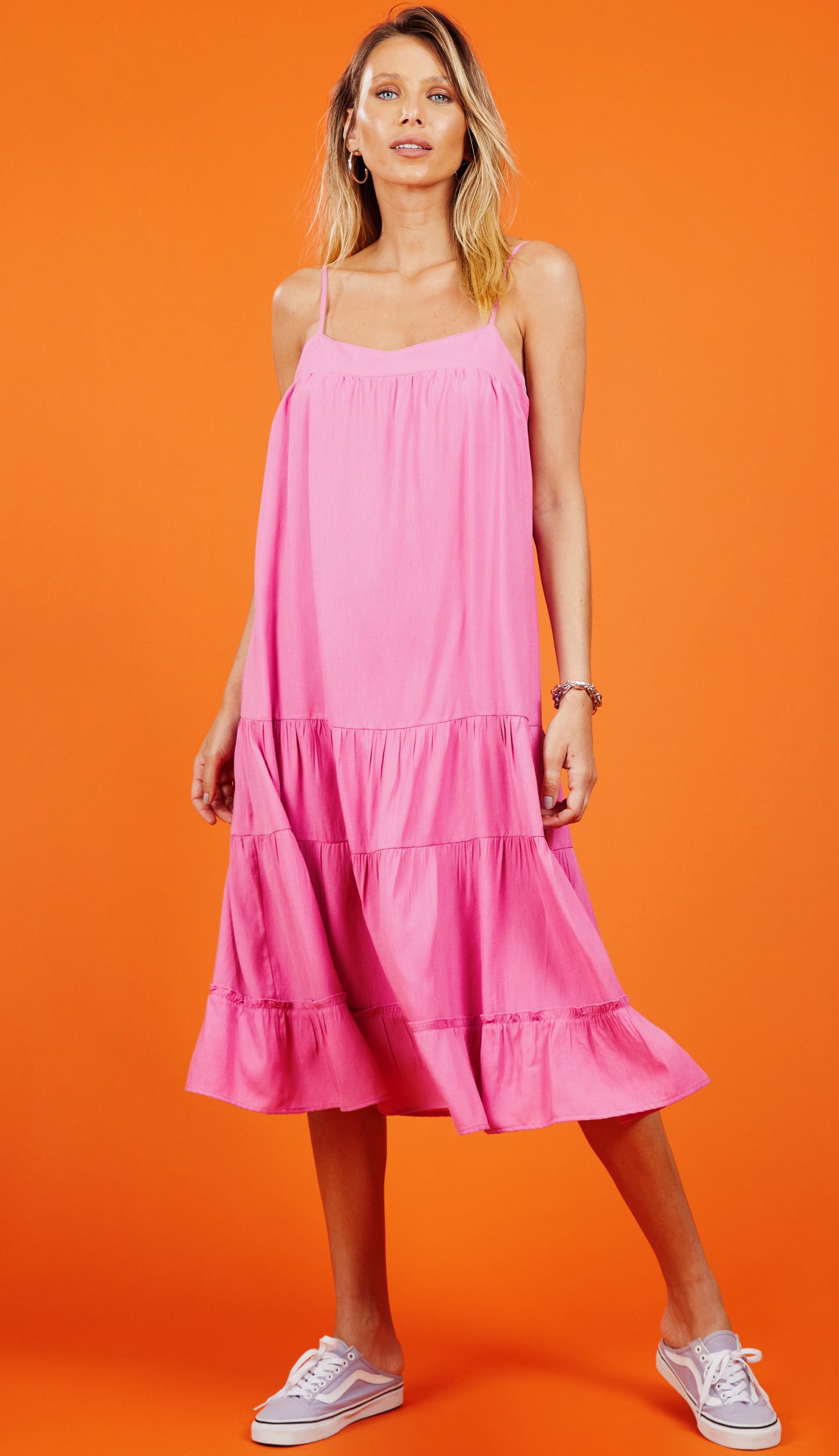 Vestido Camila Magenta