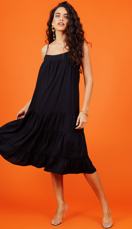Vestido Camila Preto