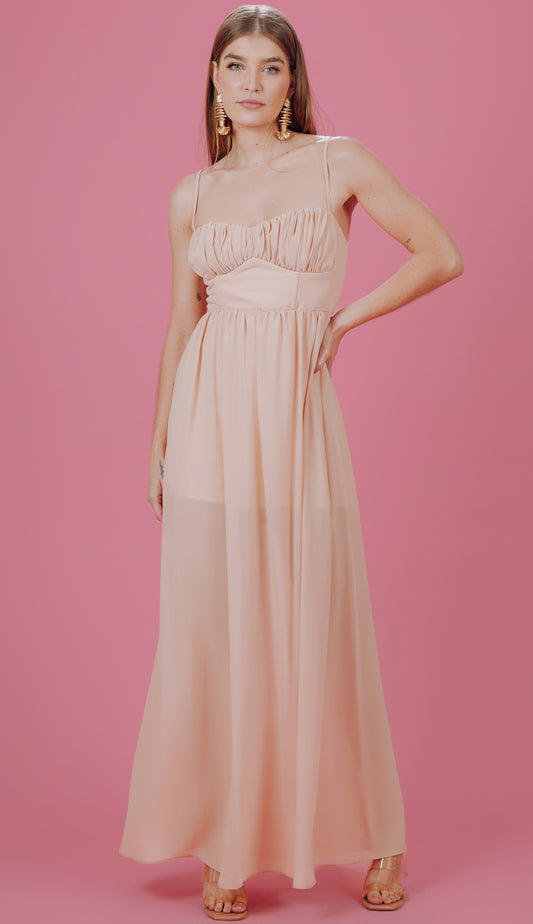 Vestido Clarita Natural