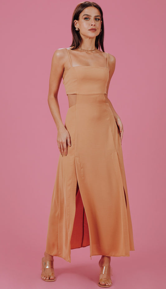 Vestido Damares Natural