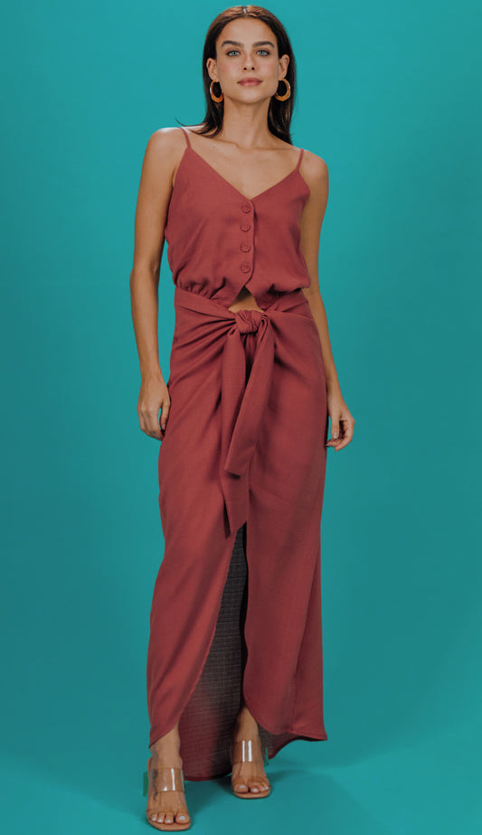 Vestido Fiji Terra