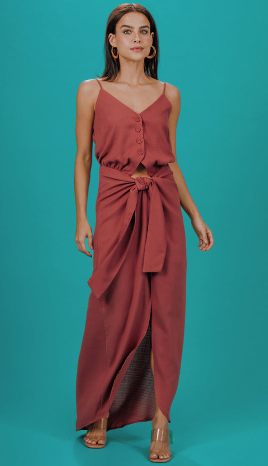 Vestido Fiji Terra