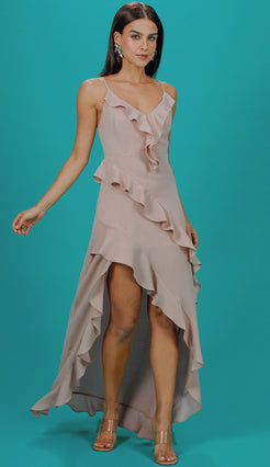 Vestido Hannah A. Nude