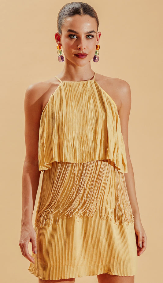 Vestido Floriana Amarelo