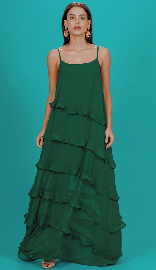 Vestido Maria Montoro Verde