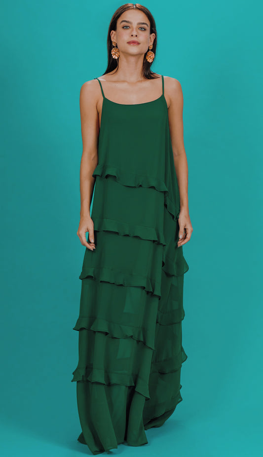 Vestido Maria Montoro Verde
