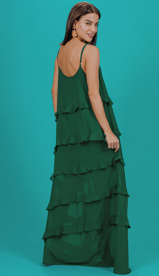 Vestido Maria Montoro Verde