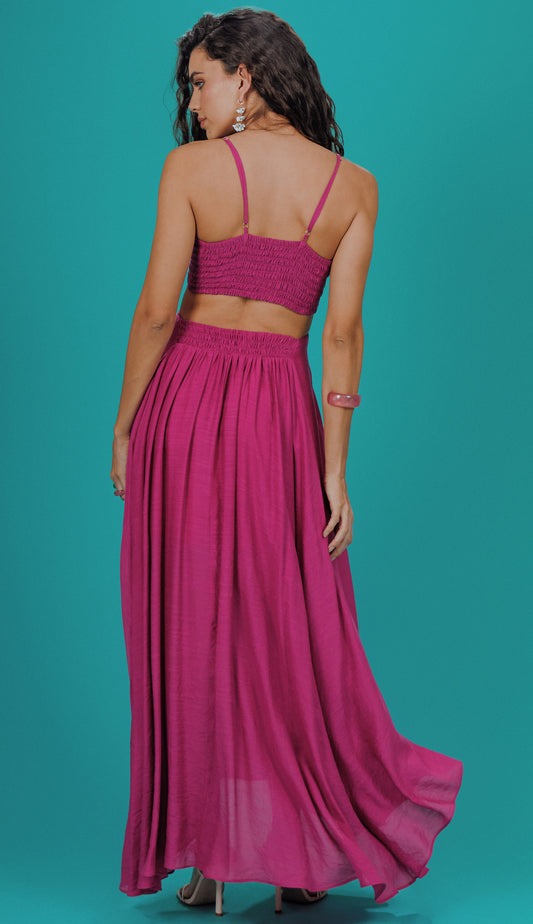 Vestido Francesca Magenta