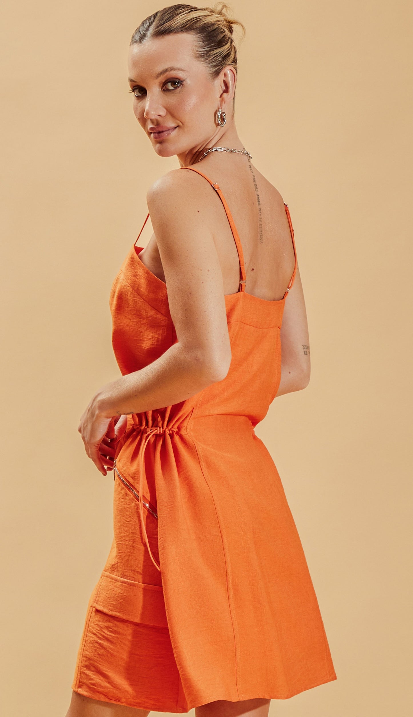 Vestido Joy Laranja
