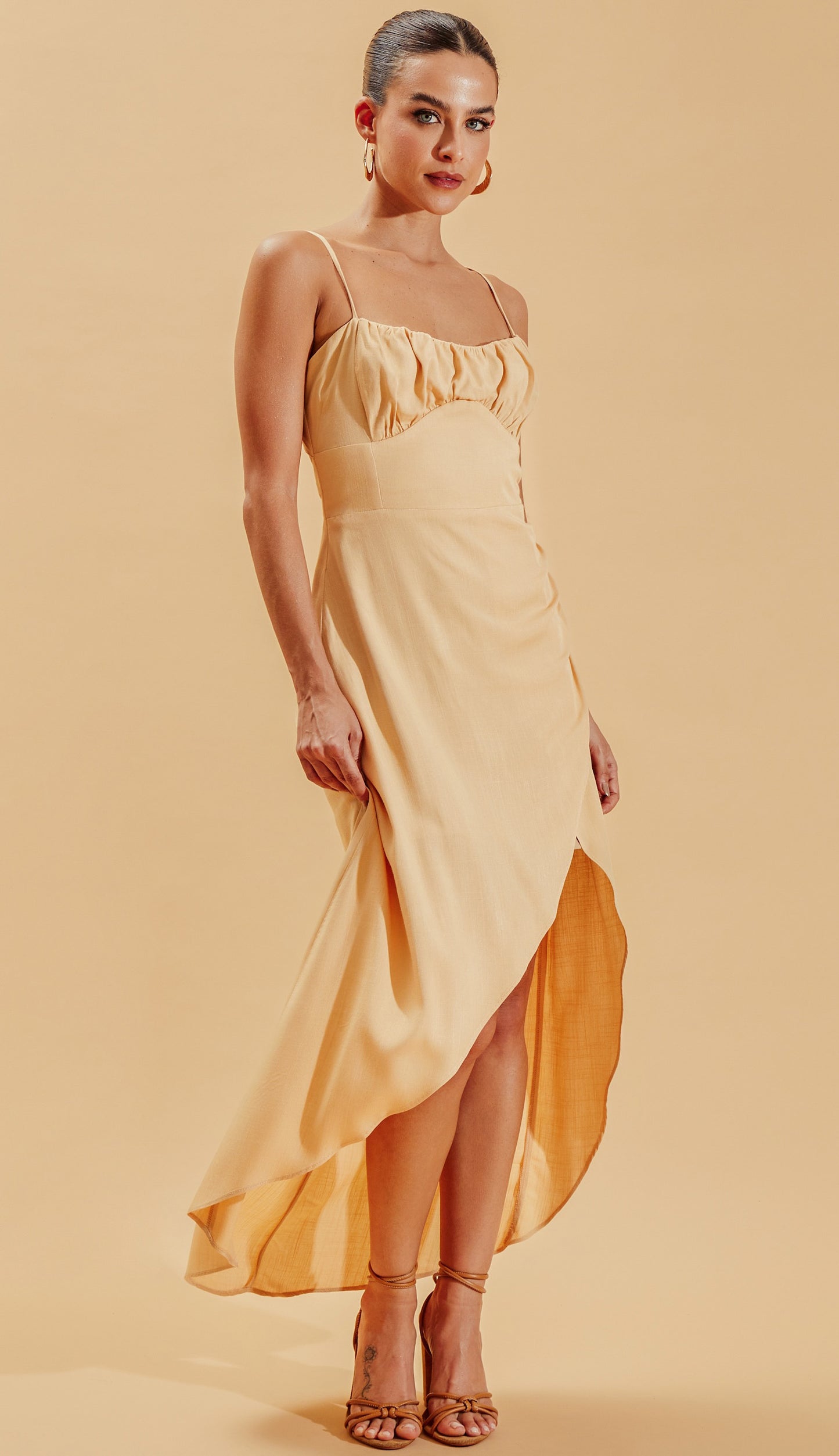 Vestido Julieta Amarelo
