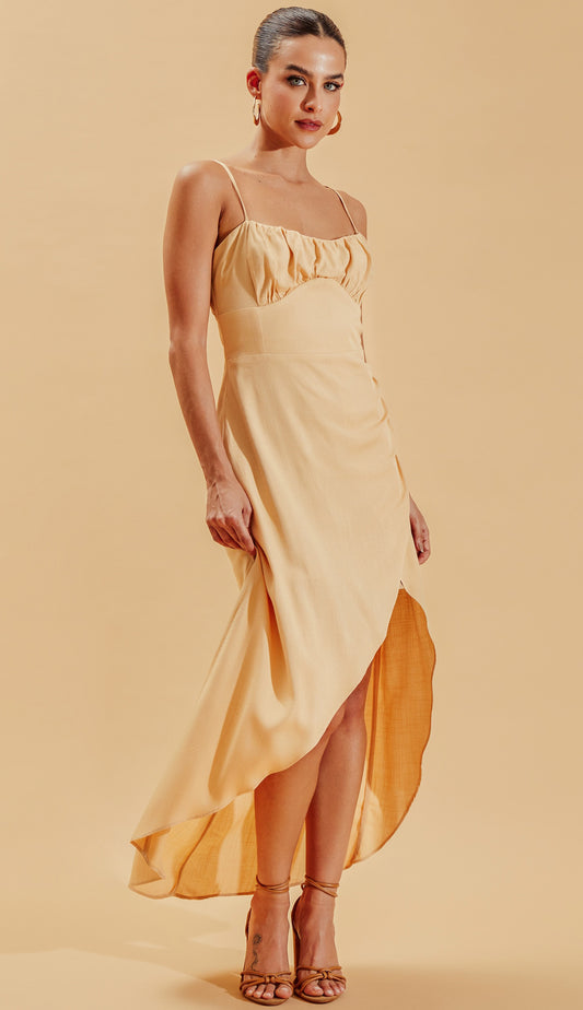 Vestido Julieta Amarelo