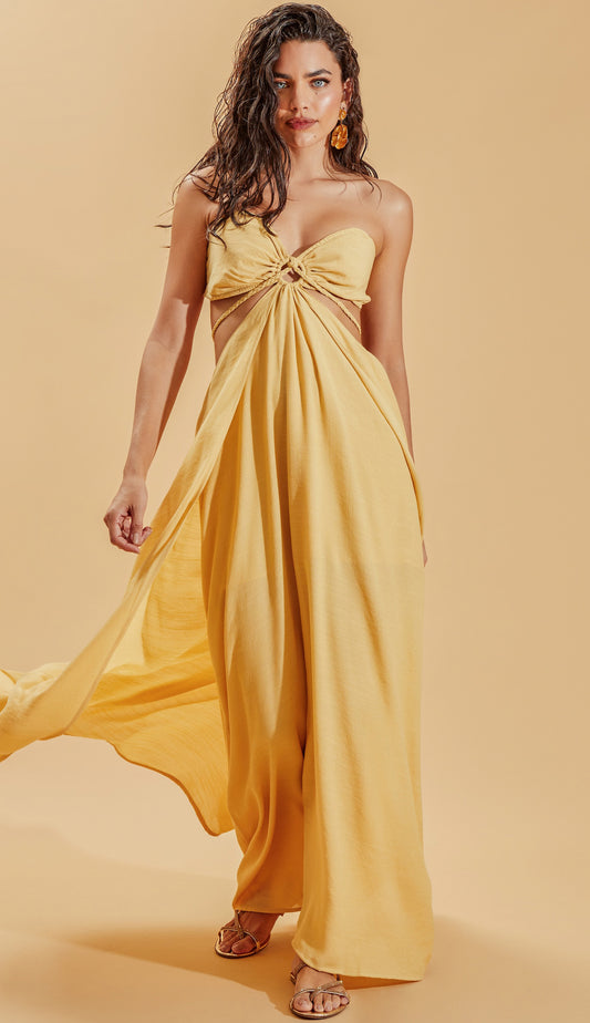 Vestido Larissa Amarelo
