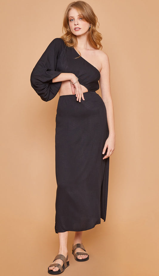Vestido Lucila Preto
