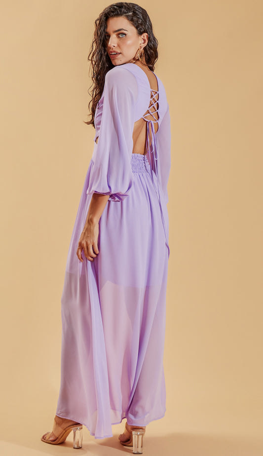 Vestido Má Violeta