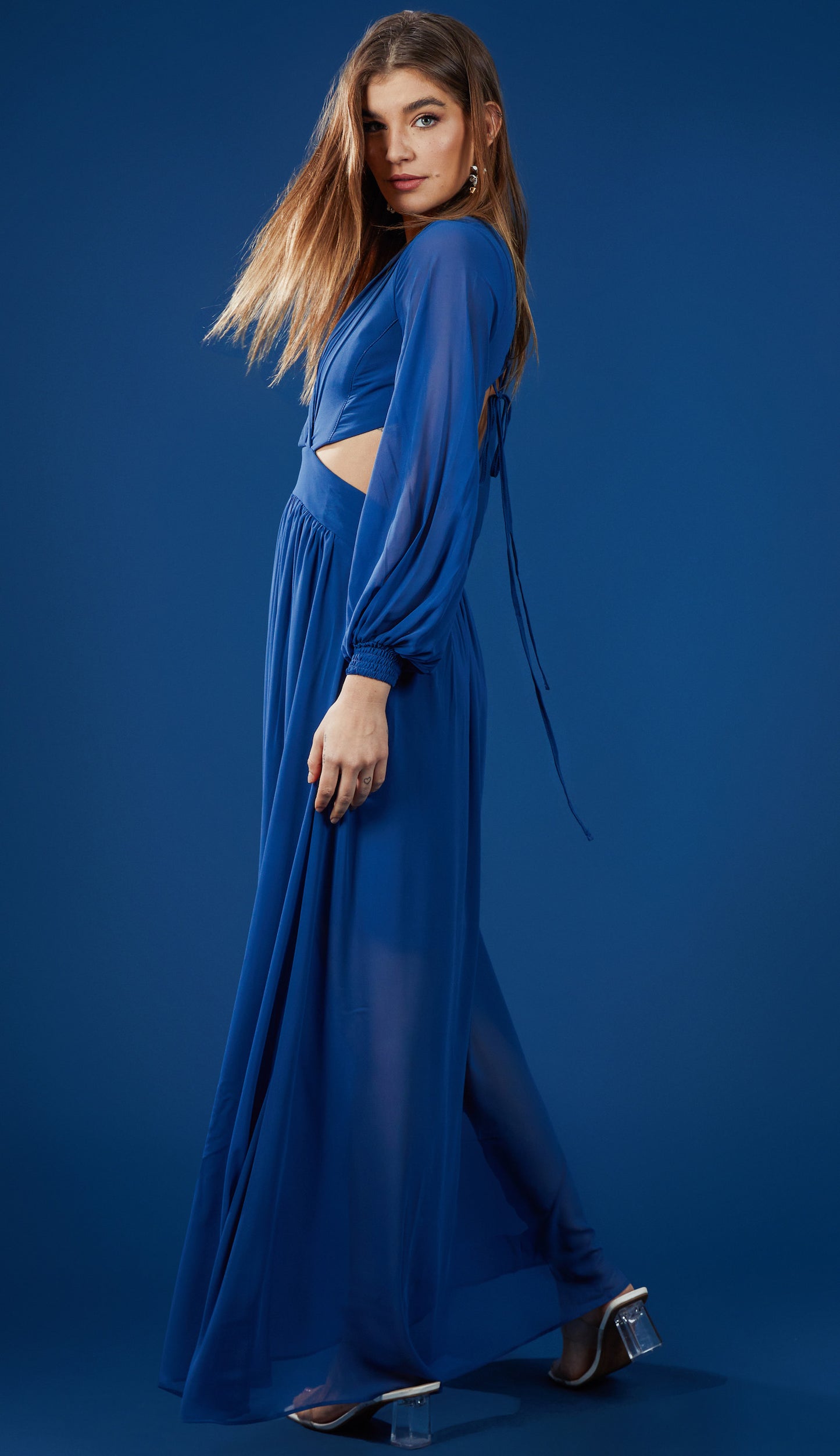 Vestido Má Azul