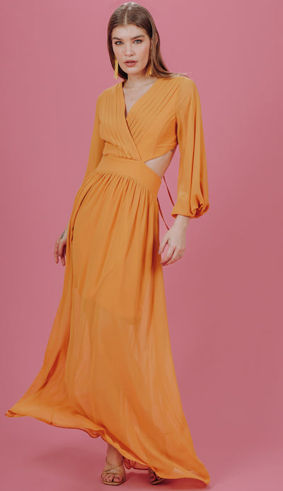 Vestido Má Amarelo