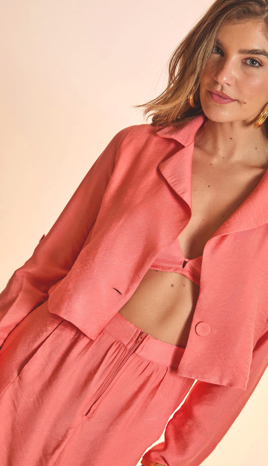 Vestido Magali Coral