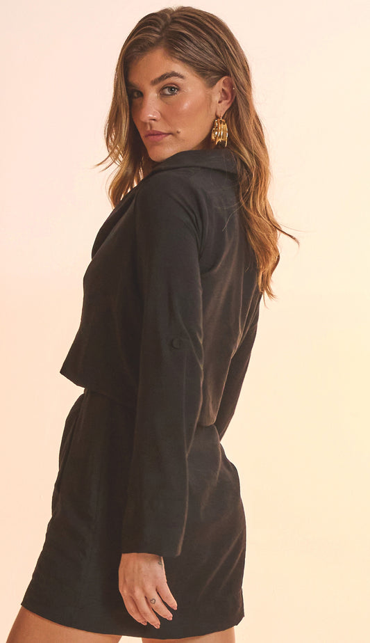 Vestido Magali Preto