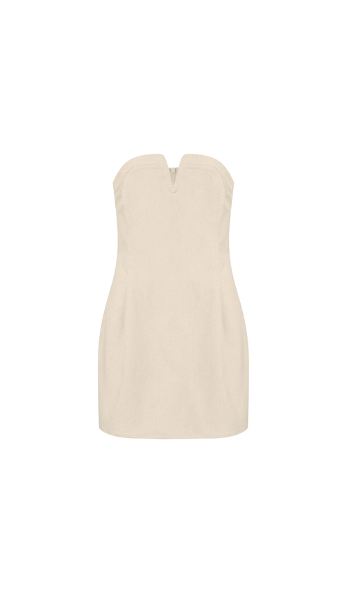 Vestido Mari Natural