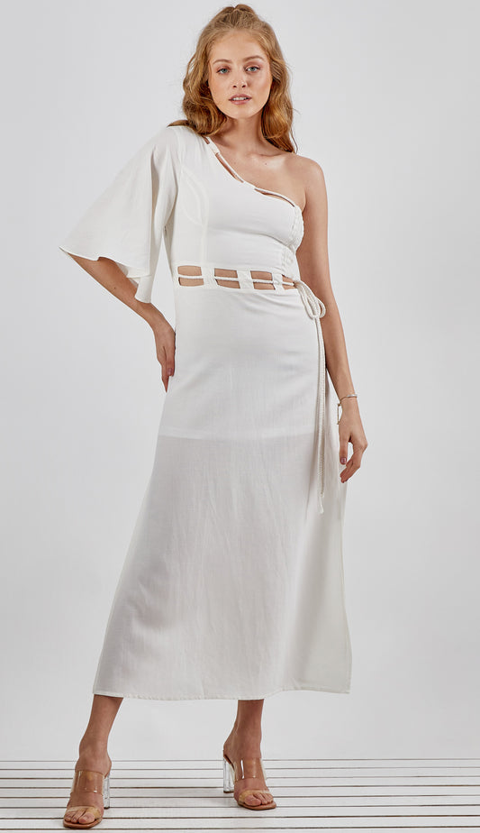 Vestido Oceania Off White