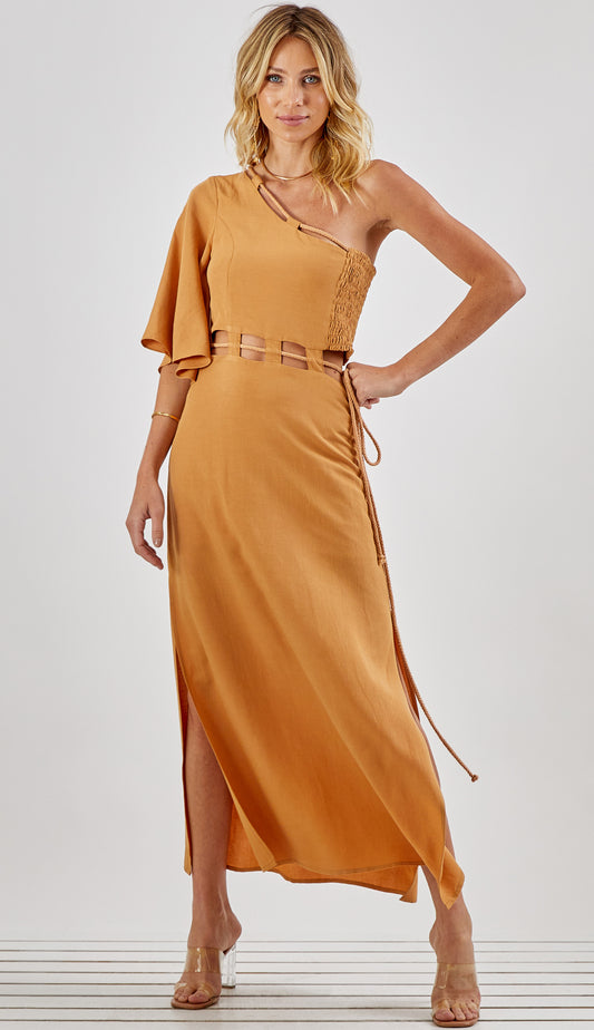 Vestido Oceania Paçoca