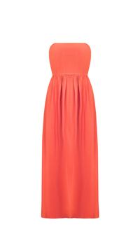 Vestido Panamá Cereja