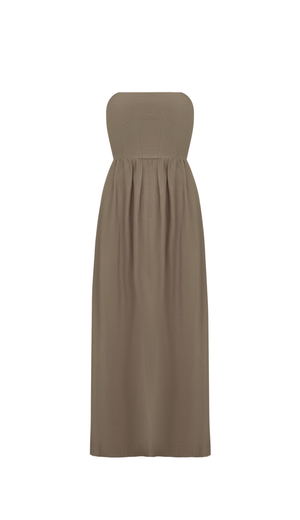 Vestido Panamá Oliva