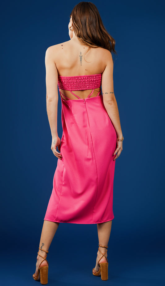 Vestido Tailândia Magenta