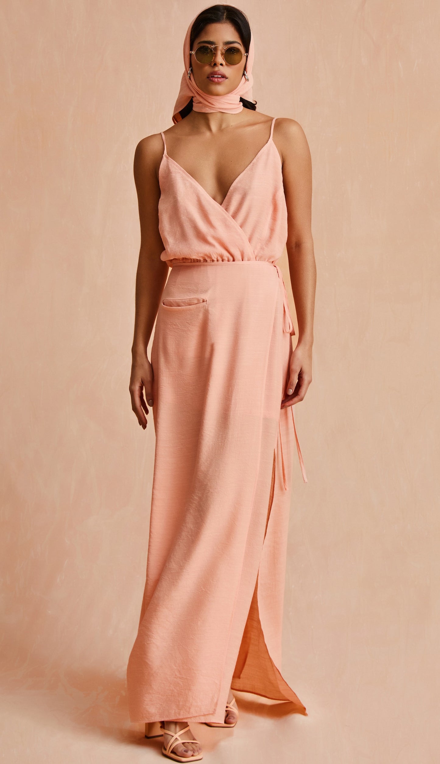 Vestido Tamires Pêssego