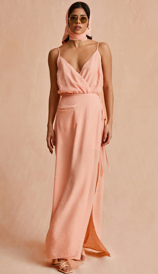 Vestido Tamires Pêssego