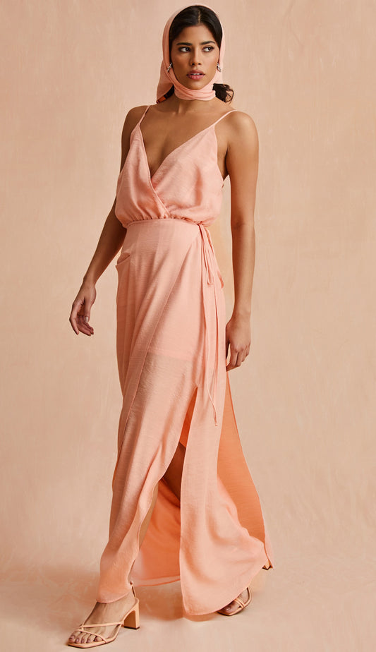 Vestido Tamires Pêssego