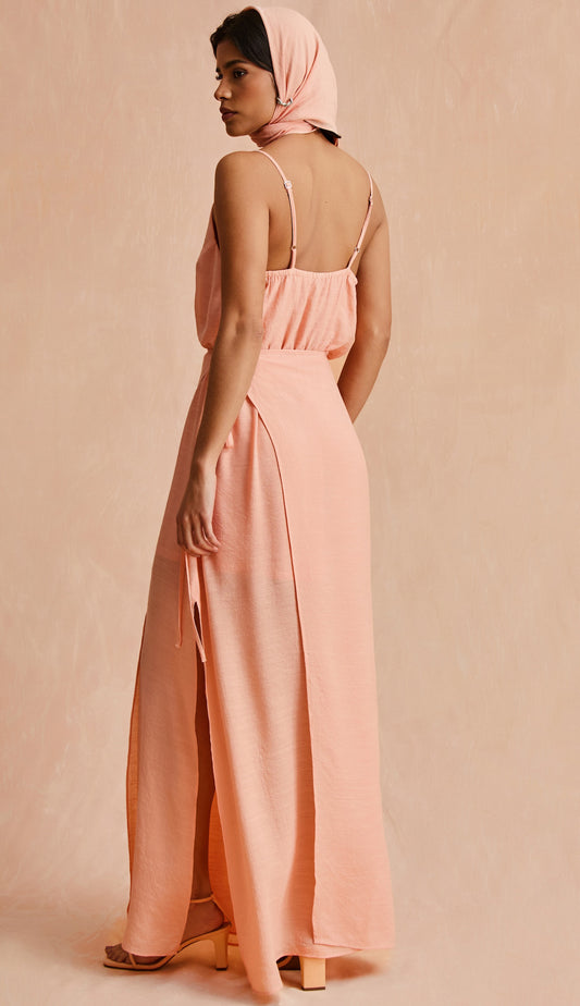 Vestido Tamires Pêssego