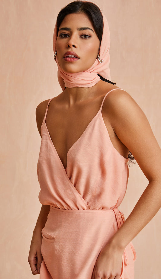 Vestido Tamires Pêssego