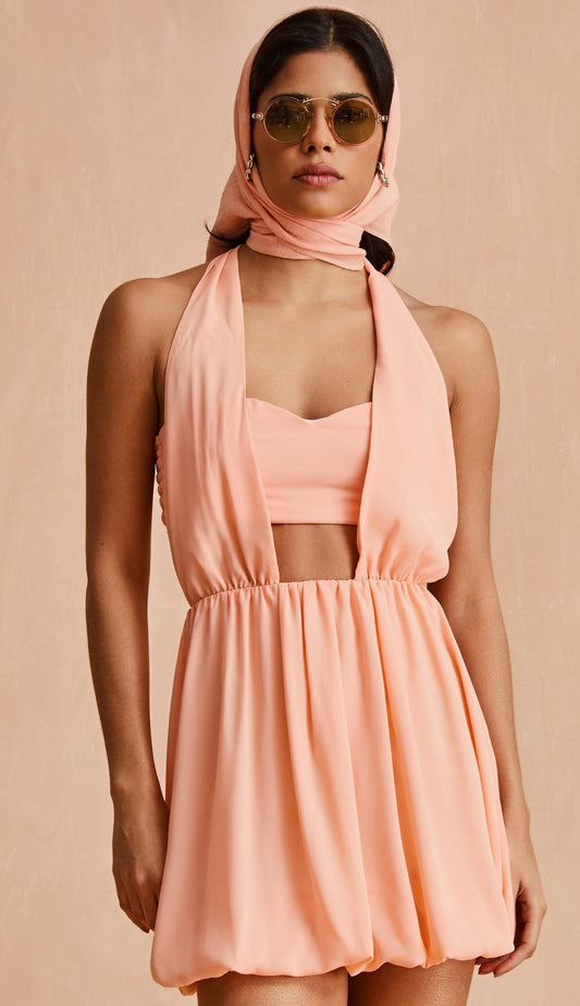 Vestido Tauani Pêssego