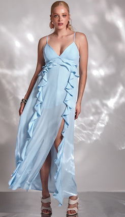 Vestido Thaeme Azul