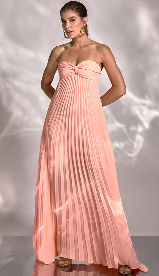 Vestido Thayla Pêssego