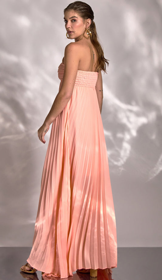 Vestido Thayla Pêssego