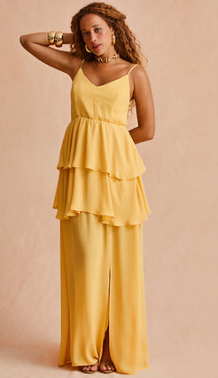 Vestido Tolu Amarelo