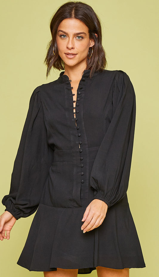 Vestido Verbena Preto