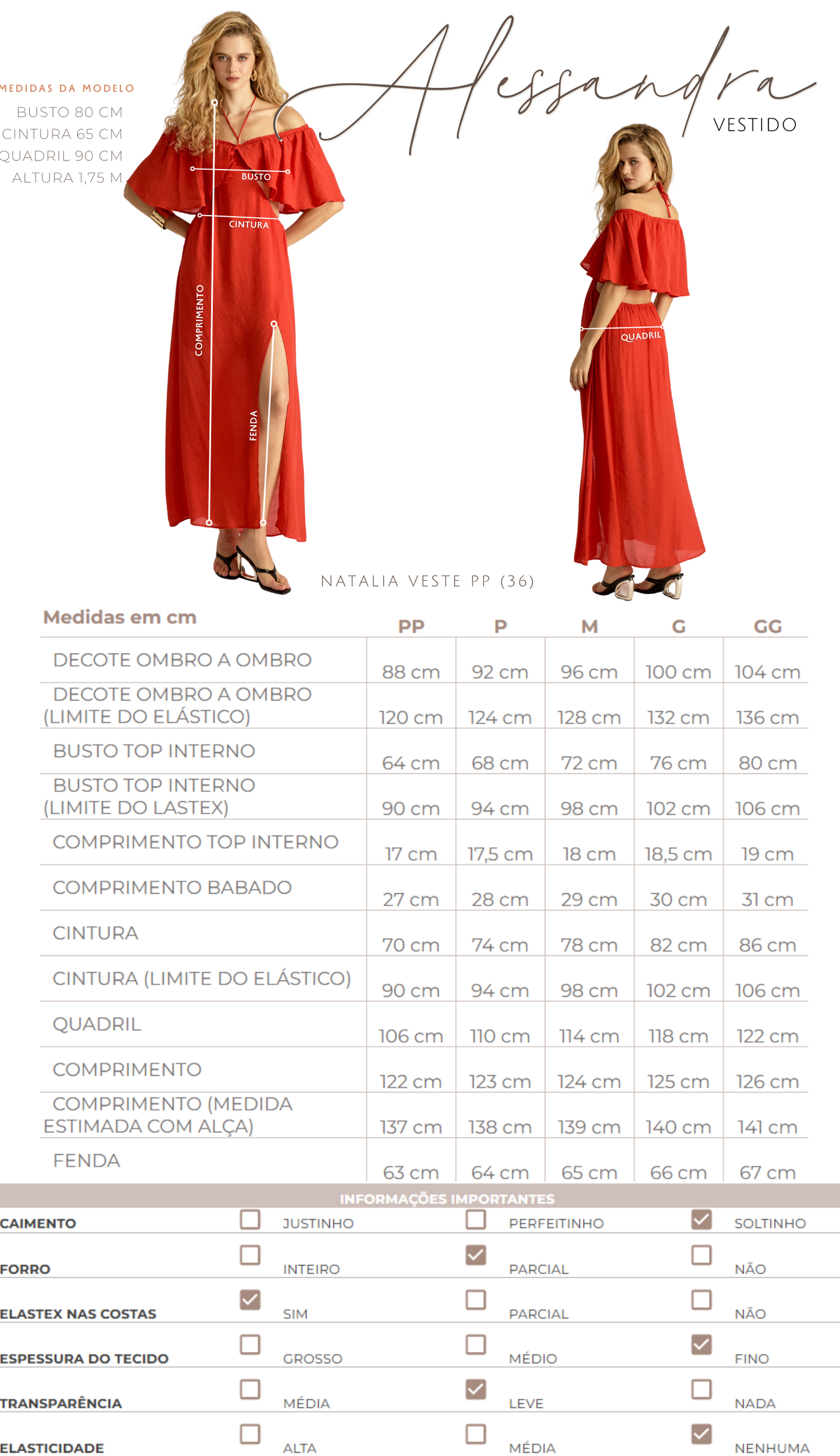 Vestido Alessandra Pêssego