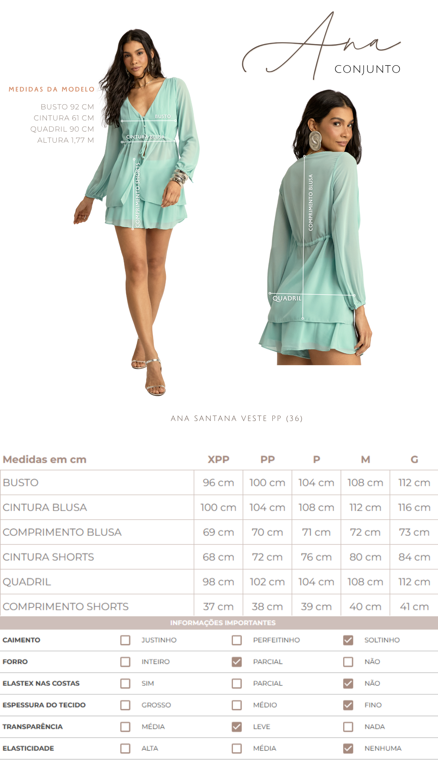 Conjunto Ana Verde