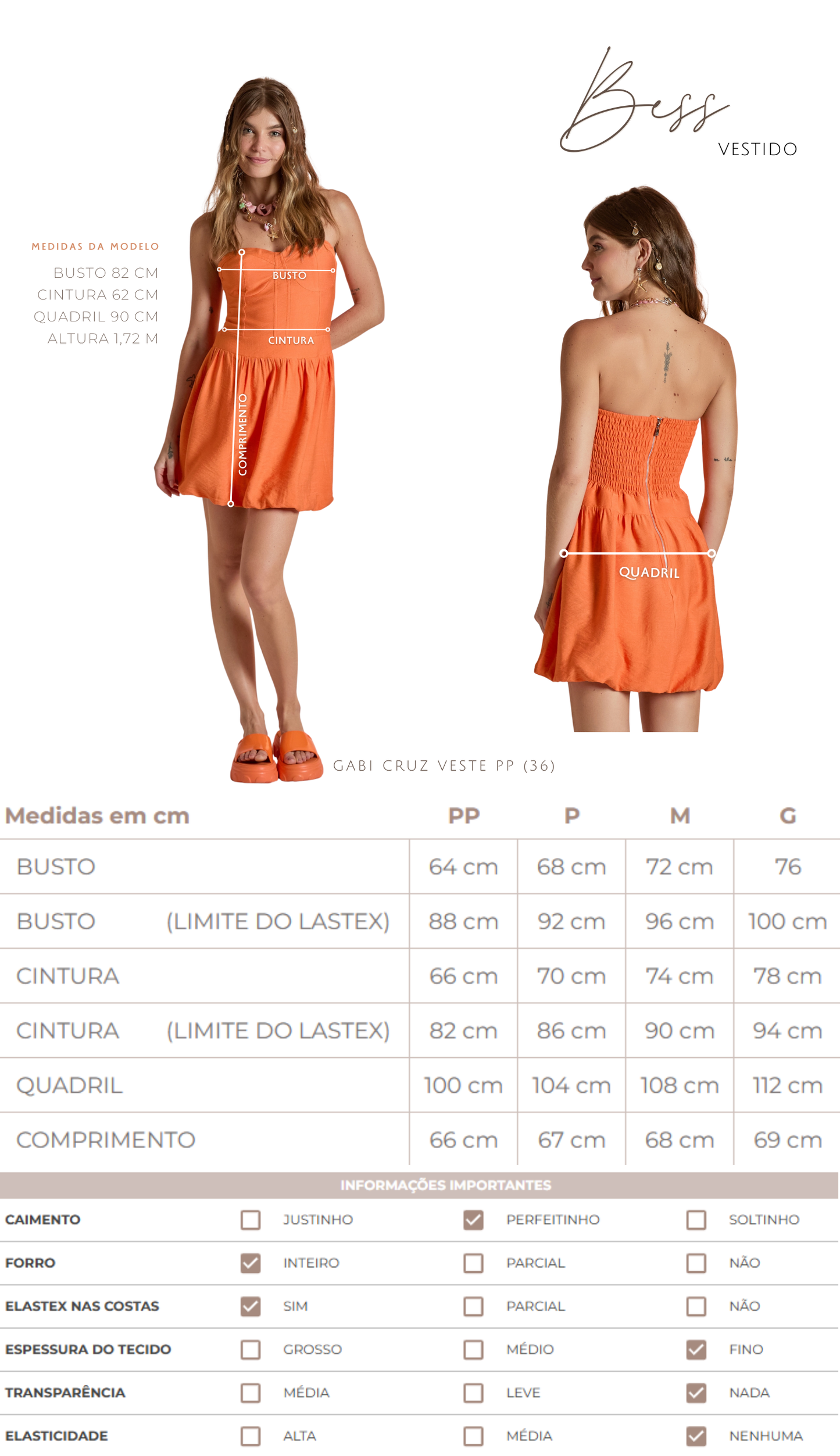 Vestido Bess Off White