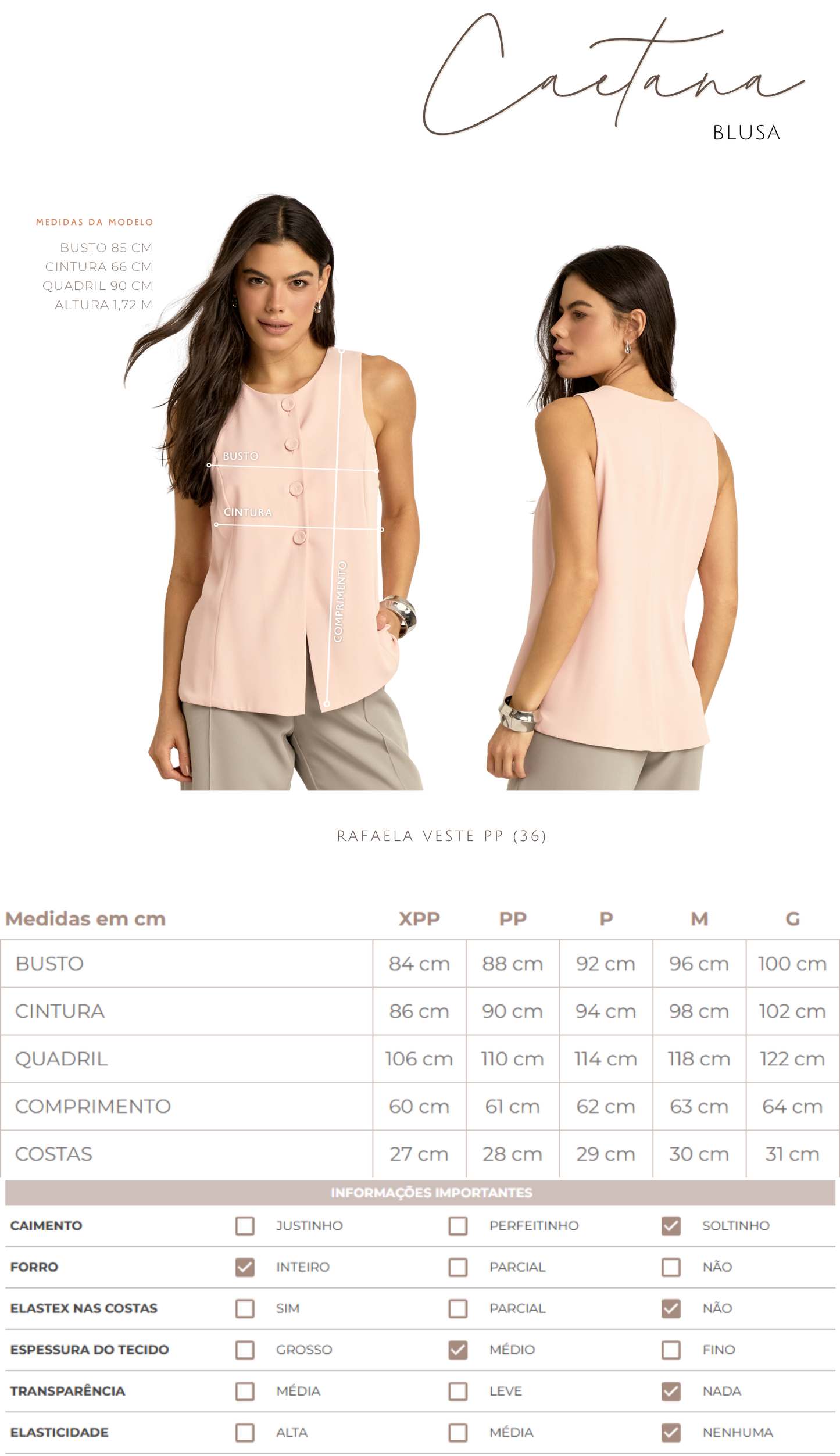 Blusa Caetana Off White