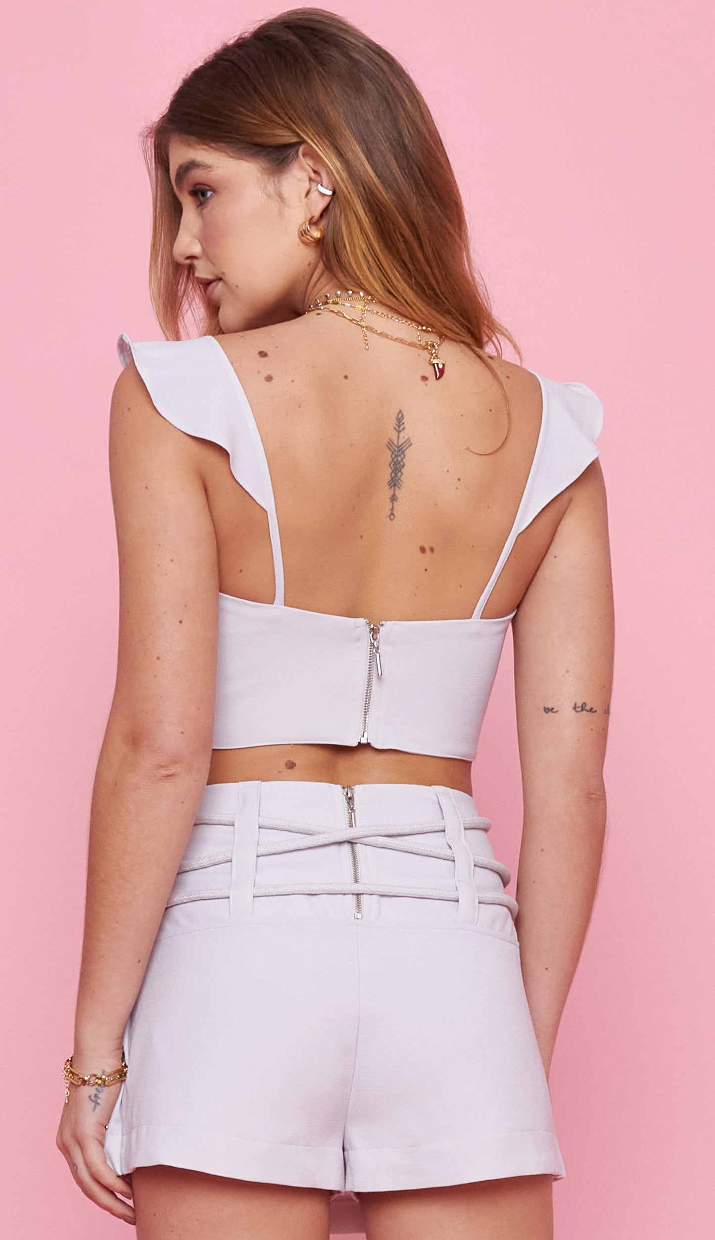 Conjunto Celine Cinza