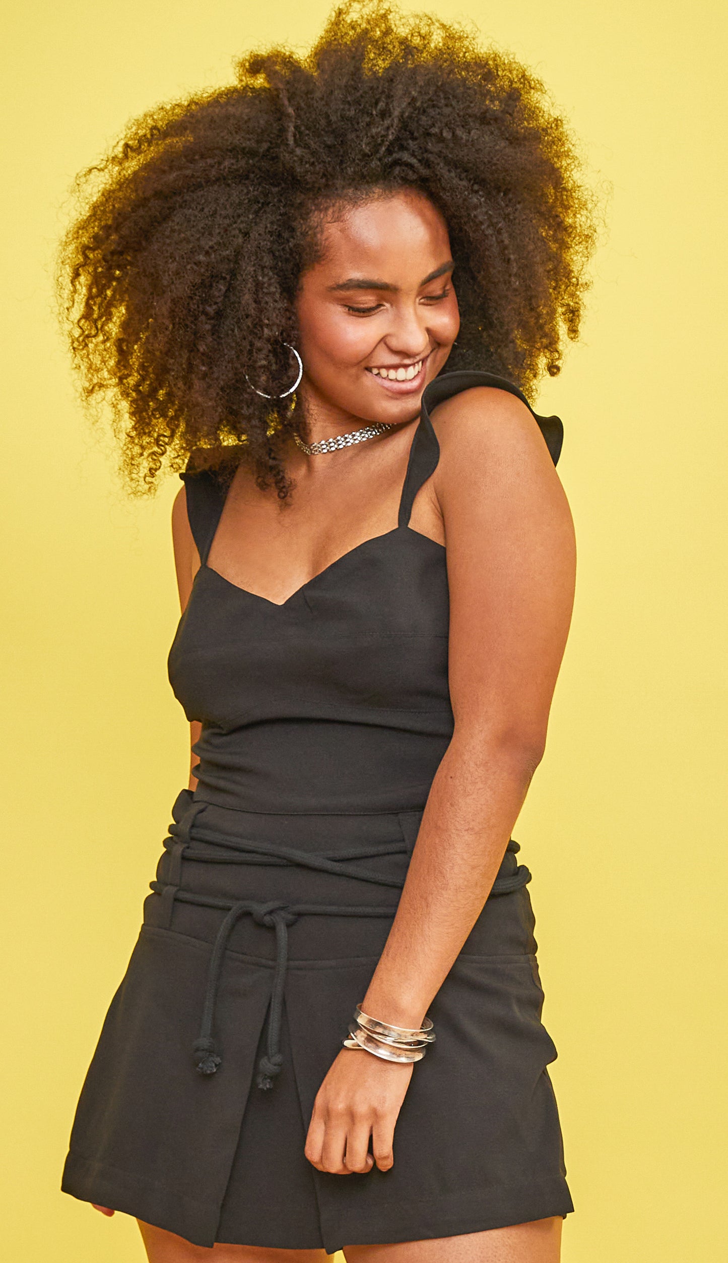 Conjunto Celine Preto