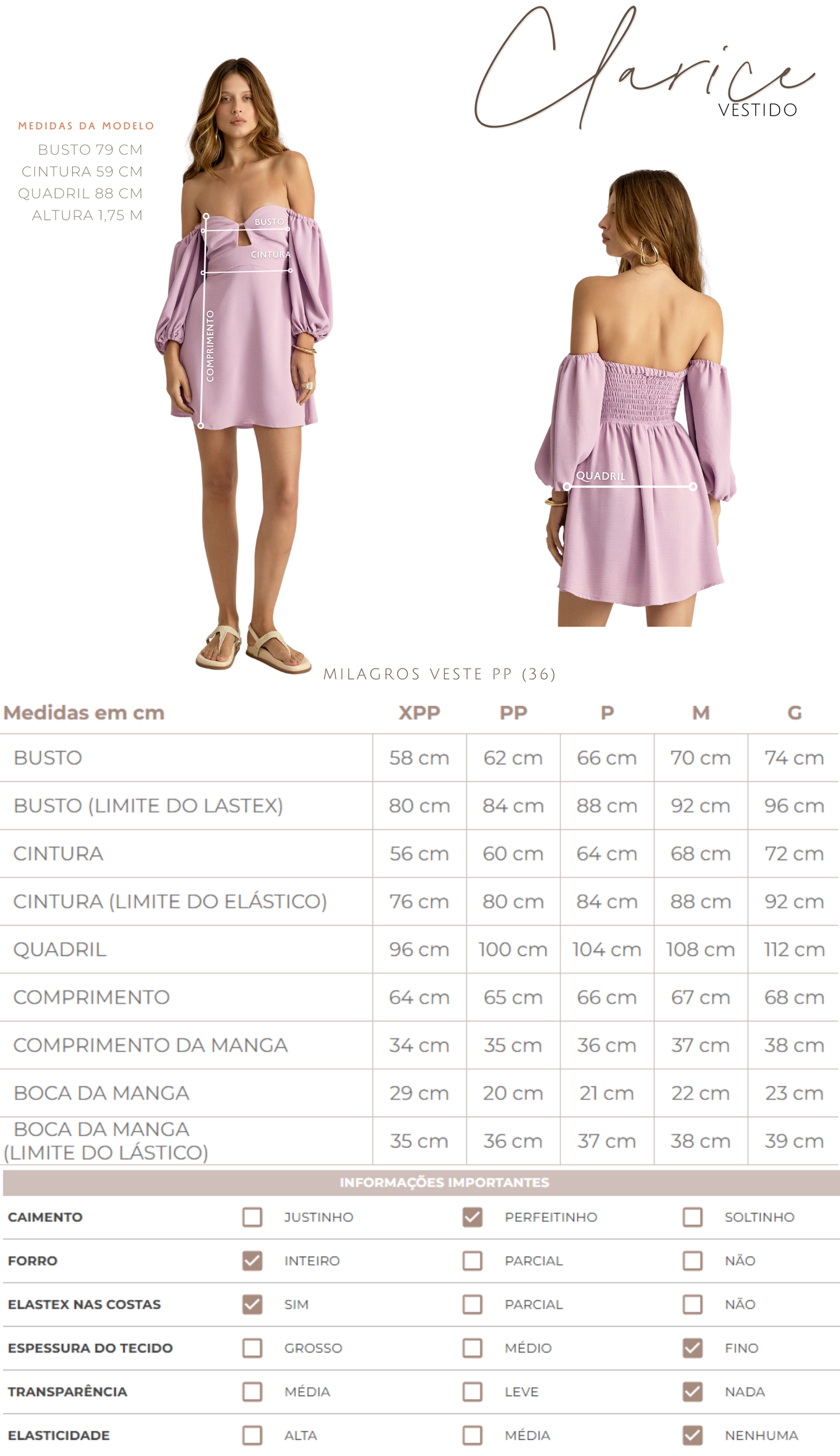 Vestido Clarice Chantilly