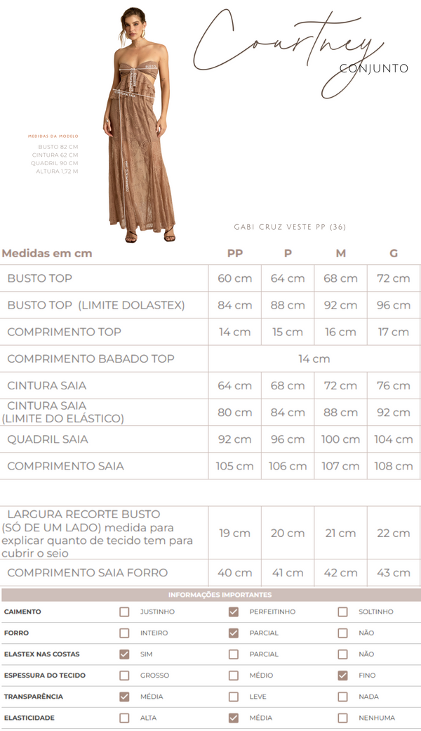 Conjunto Renda Courtney | Laguna