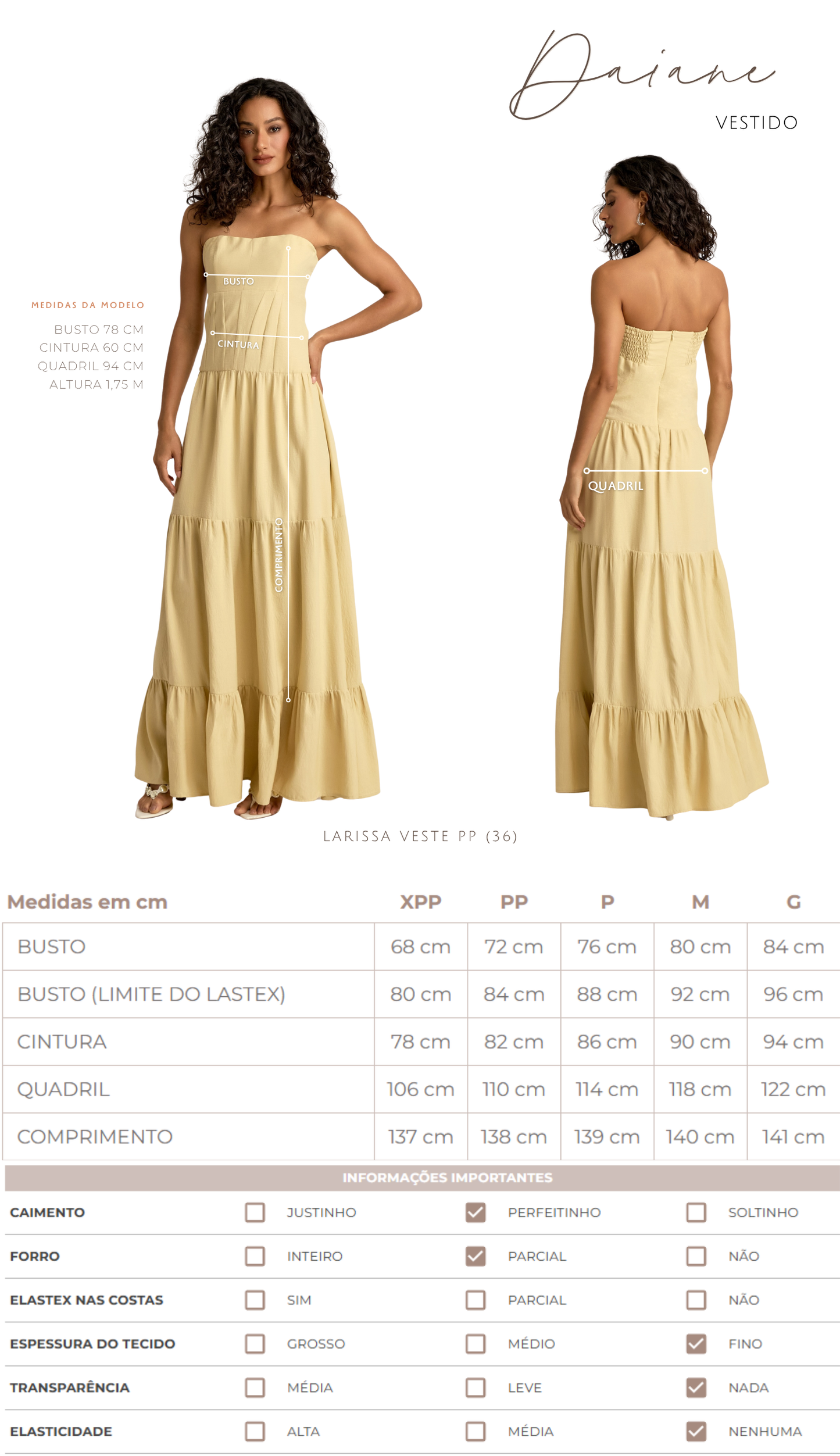 Vestido Daiane Azul
