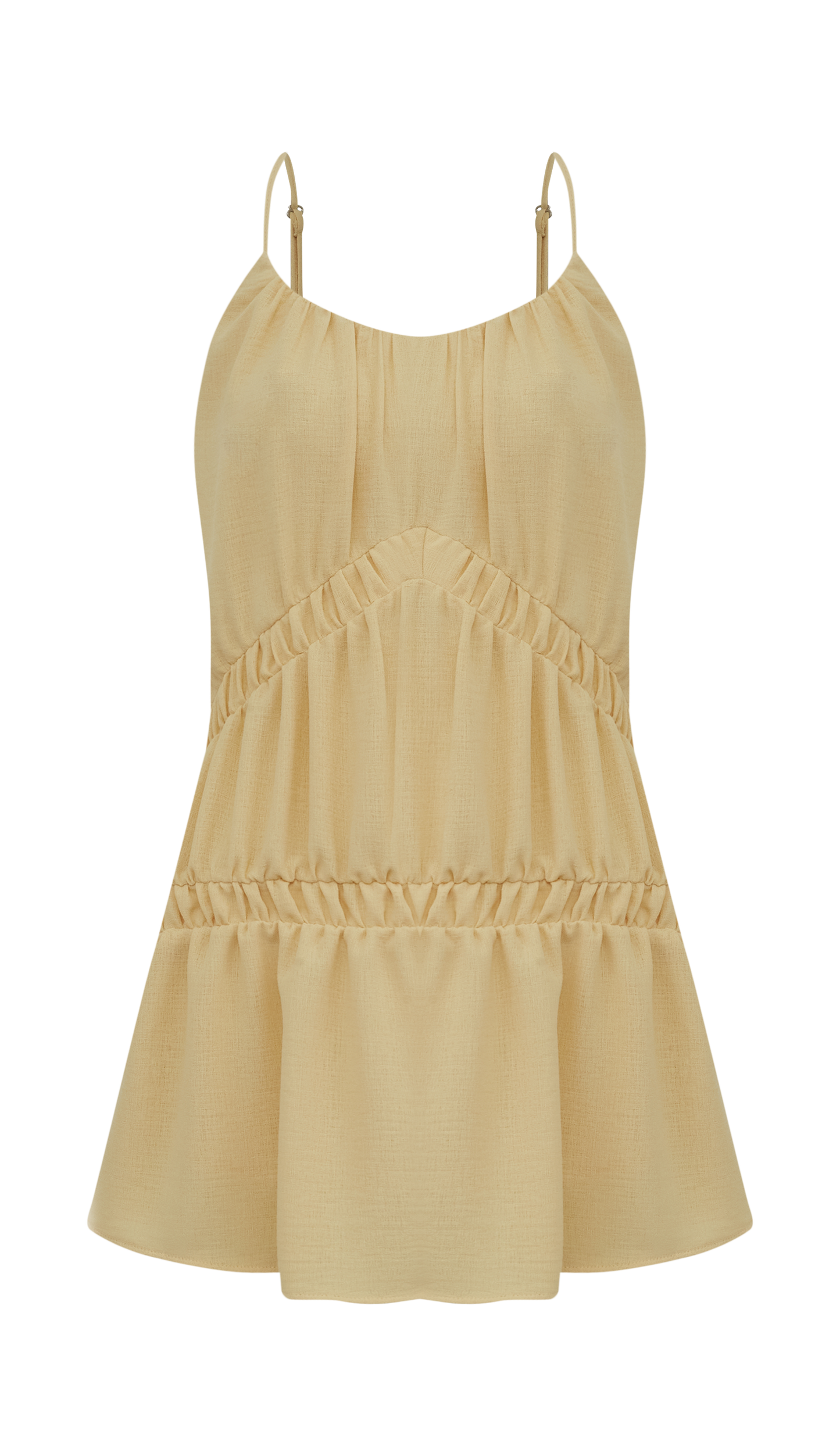 Vestido Deise Manteiga